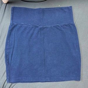 Navy Blue Skirt Sz L